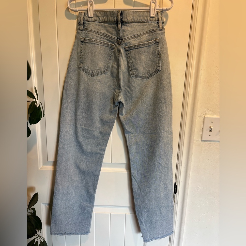 Loft 90s Light Wash Straight Jean Size 24 / 00 - Picture 6 of 6